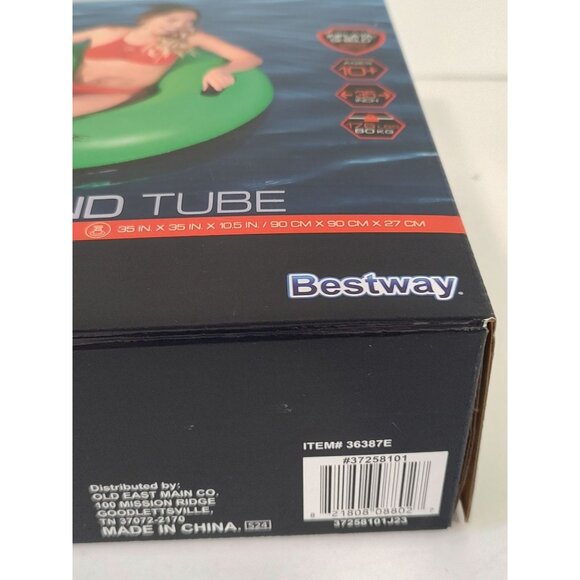 Hydro Force Bestway Weekend Swim Tube Inflatable Green 40" Diameter Aquatic Fun - Picture 8 of 9